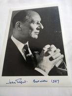 Filmster Handtekening John Gielgud Oscar Winnaar, Verzenden, Foto of Kaart, Gesigneerd