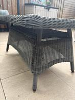 Hoge veranda tafel, Tuin en Terras, Tuintafels, Ophalen of Verzenden, Zo goed als nieuw, Rechthoekig, Wicker