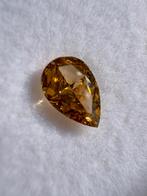 Prachtige Fancy Oranje Bruine Diamant - 1.00 Karaat, Ophalen of Verzenden, Nieuw