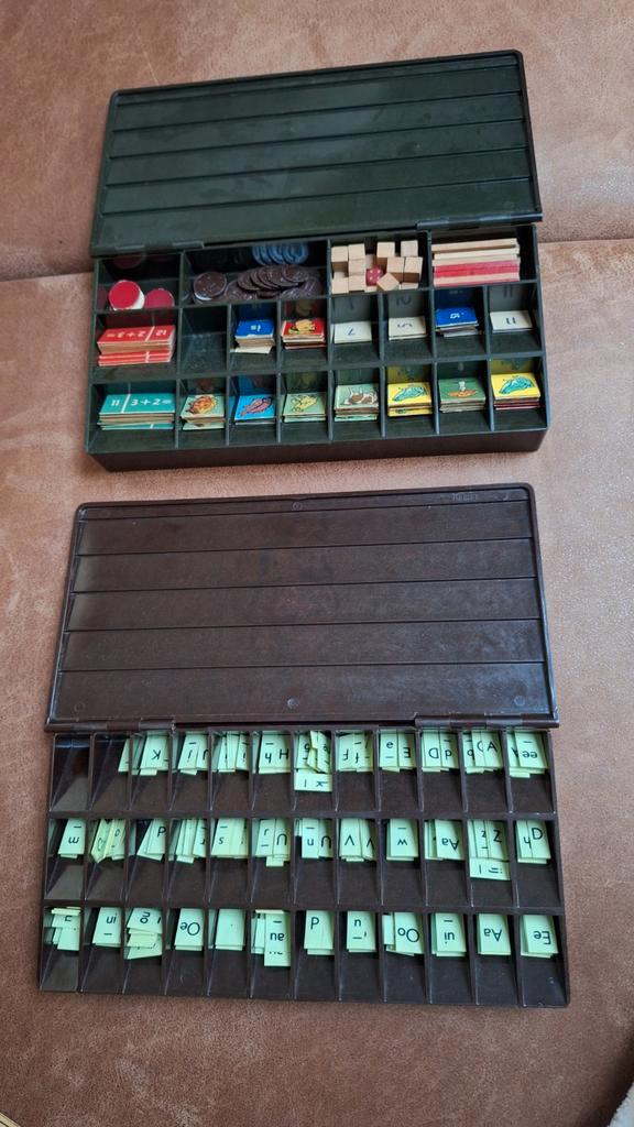 Vintage Letter- en Rekendoos, Antiek en Kunst, Antiek | Speelgoed, Ophalen