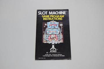 Atari 2600 : Slot Machine (Alleen Handleiding) beschikbaar voor biedingen