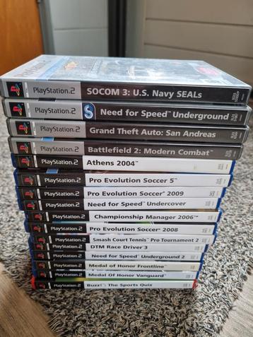 PS2 Spellen Collectie - 14 Games beschikbaar voor biedingen