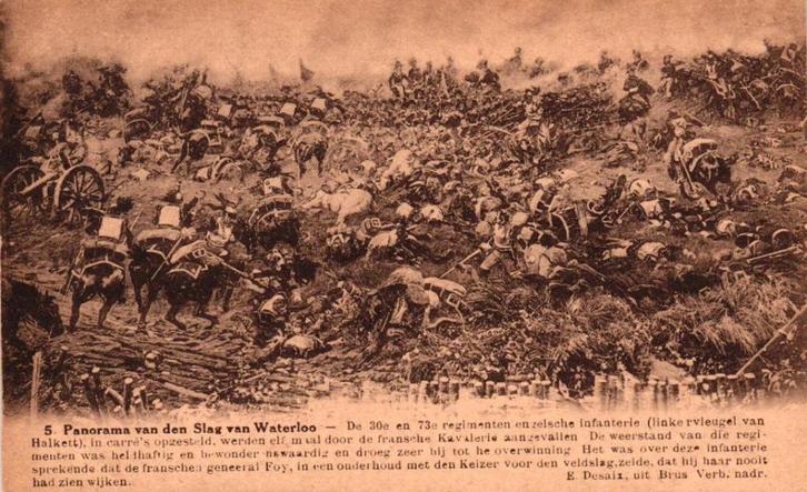 AK Waterloo, Verzamelen, Ansichtkaarten | België, Gelopen, Vlaams-Brabant, Voor 1920, Ophalen of Verzenden