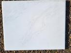 Wandtegel wit met grijze vlam, Doe-het-zelf en Verbouw, Tegels, Ophalen, 60 cm of meer, Keramiek, Zo goed als nieuw