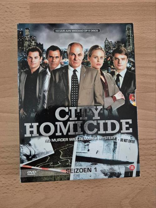 City Homicide - Seizoen 1, Cd's en Dvd's, Dvd's | Tv en Series, Zo goed als nieuw, Thriller, Vanaf 12 jaar, Ophalen of Verzenden