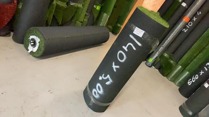 Kunstgras 1,40x5. 40mm, Tuin en Terras, Gras en Kunstgras, Nieuw, Kunstgras, Minder dan 10 m², Ophalen