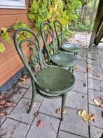 Originele Thonet bistro stoelen, nr 18, Huis en Inrichting, Stoelen, Gebruikt, Overige kleuren, Drie, Hout