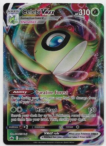 Chilling Reign,  Celebi [vmax] 8/198 beschikbaar voor biedingen