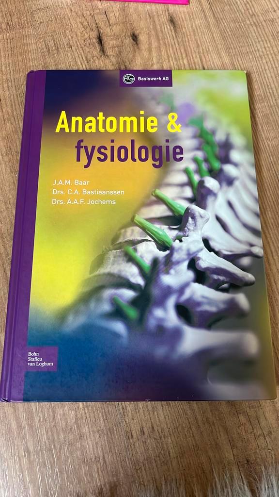 A.A.F. Jochems - Anatomie en fysiologie, Boeken, Wetenschap, Zo goed als nieuw, Overige wetenschappen, Ophalen of Verzenden