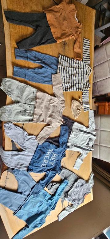 Jongens baby kleding setjes maat 62 7 setjes plus mutsje  beschikbaar voor biedingen