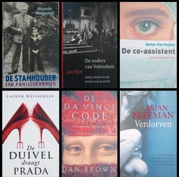 Boekenpakket Diverse Titels beschikbaar voor biedingen