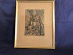 Ets/gravure G.C.Haverkamp, Antiek en Kunst, Ophalen of Verzenden