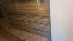 Schaaldelen / planken met schors, Doe-het-zelf en Verbouw, Hout en Planken, Ophalen, Gebruikt, Minder dan 25 mm, Plank