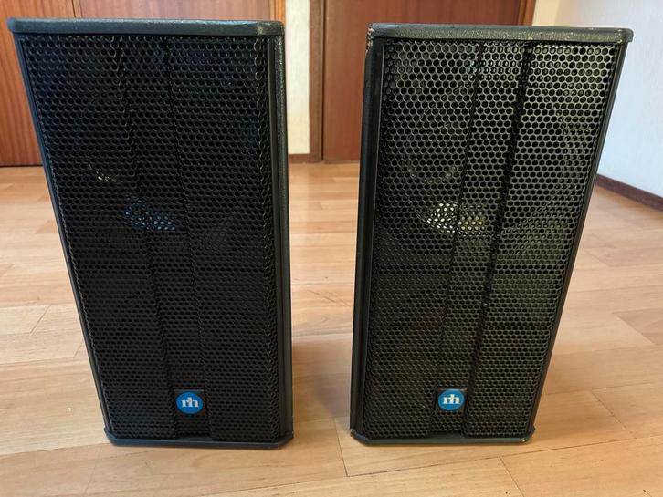 Renkus-Heinz RFX81-E Stereo Set - 8 Ohm, 200W, Audio, Tv en Foto, Luidsprekers, Gebruikt, Front, Rear of Stereo speakers, 120 watt of meer