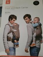 Stokke draagzak back and front carrier black, Ophalen of Verzenden, Buik of Rug, Draagzak, Overige merken