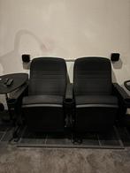 Mancave bioscoop stoelen, Huis en Inrichting, Stoelen, Ophalen, Twee