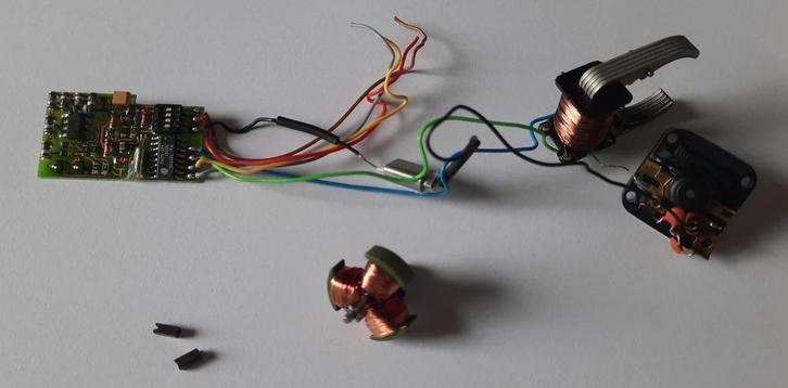 Marklin Delta decoder compleet met motor, Hobby en Vrije tijd, Modeltreinen | H0, Zo goed als nieuw, Locomotief, Wisselstroom