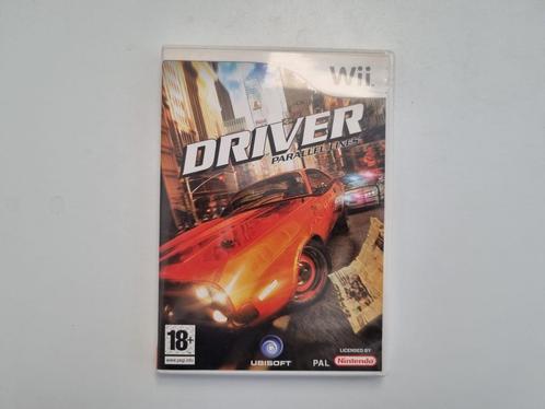 Driver Parallel Lines - Nintendo Wii, Spelcomputers en Games, Games | Nintendo Wii, Zo goed als nieuw, Racen en Vliegen, 1 speler