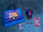 officiële FC Barcelona merchandise set., Ophalen of Verzenden, Gebruikt, Buitenlandse clubs, Overige typen
