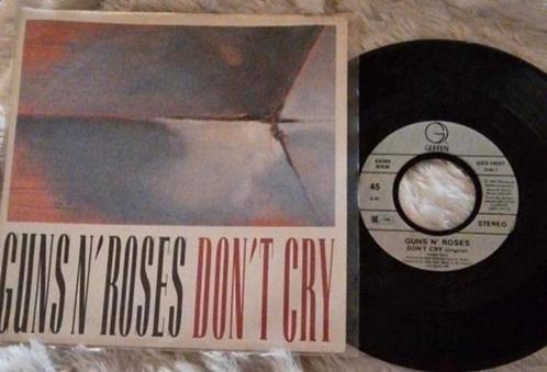 7" single: Guns N' Roses - Don't cry, Cd's en Dvd's, Vinyl Singles, Zo goed als nieuw, Single, Verzenden