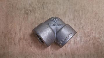 Ram JD A182/F316 1/2 3M France dikwandige RVS knie binnen beschikbaar voor biedingen