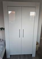 Hoogglans witte kledingkast baby-/kinderkamer, Huis en Inrichting, Kasten | Kledingkasten, 100 tot 150 cm, Ophalen of Verzenden