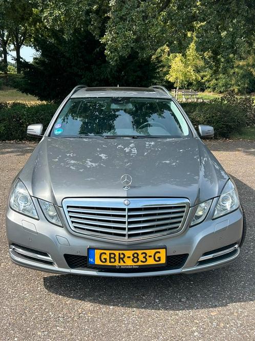 Mercedes-Benz E-Klasse E200 CGI BE Estate Aut7 2012 Grijs, Auto's, Mercedes-Benz, Particulier, E-Klasse, ABS, Airbags, Airconditioning