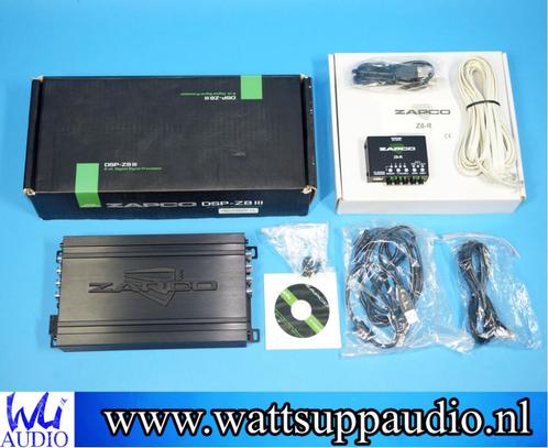 ZAPCO DSP-Z8 VIII 8 Kanaals DSP + Z8R Remote control, Auto diversen, Autospeakers, Nieuw, Ophalen of Verzenden