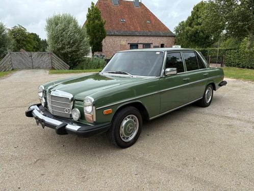 Mercedes W115 300D 1976, Auto's, Mercedes-Benz, Bedrijf, 300-Serie, Airconditioning, Cruise Control, Elektrische ramen, Mistlampen