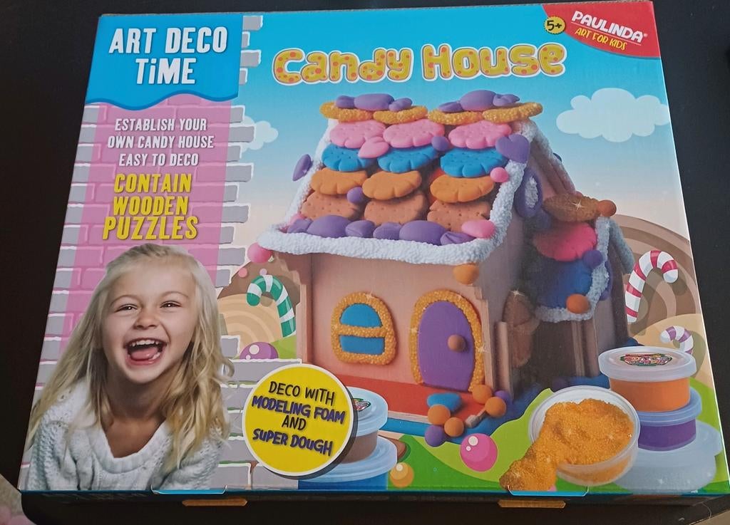 Paulinda Candy House - knutselset - Nieuw!!, Ophalen of Verzenden, Nieuw, Knutselen