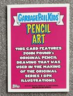 Garbage Pail Kids 2013 | Chrome 1 Pencil | Drippy Dan #23a, Hobby en Vrije tijd, Stickers en Plaatjes, Ophalen of Verzenden, Zo goed als nieuw