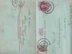 Briefkaart Engeland 1898, Verzenden