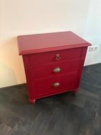 Houten ladekastje, Ophalen, Eikenhout, 50 tot 100 cm, Zo goed als nieuw