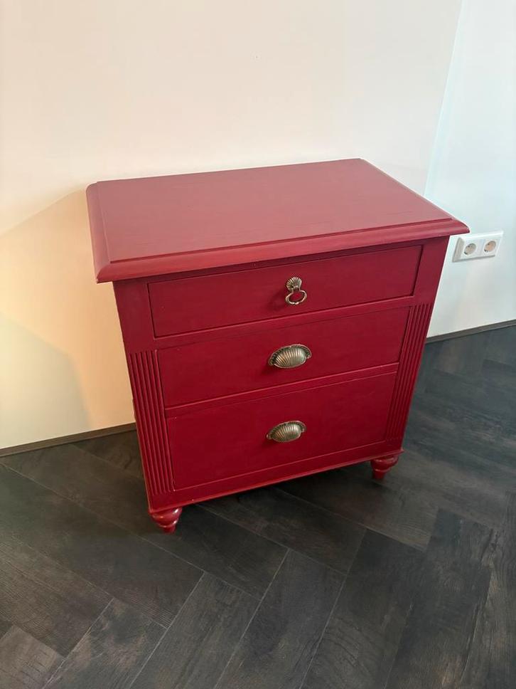 Houten ladekastje, Huis en Inrichting, Kasten | Ladekasten, Zo goed als nieuw, Minder dan 100 cm, 50 tot 100 cm, 25 tot 50 cm