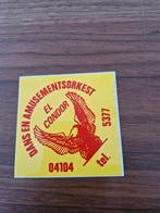 1358 Sticker Dans en Amusementsorkest El Condor, Verzamelen, Ophalen of Verzenden, Zo goed als nieuw, Overige typen