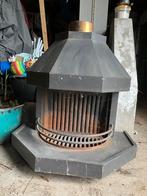 Openhaard, Ophalen, Gebruikt, Vrijstaande haard, Houthaard