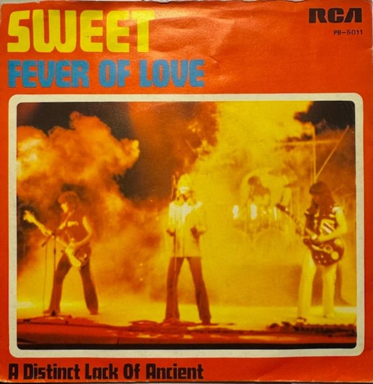 Sweet - Fever of love, Cd's en Dvd's, Vinyl Singles, Gebruikt, Single, Pop, 7 inch, Ophalen