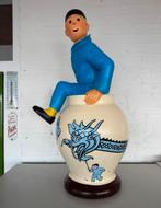 Kuifje in de vaas beeld Blauwe Lotus, Verzamelen, Stripfiguren, Ophalen, Beeldje of Figuurtje, ., Zo goed als nieuw
