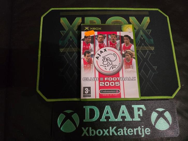 Club football Ajax 2005 - Xbox original, Spelcomputers en Games, Games | Xbox Original, Zo goed als nieuw, Sport, 3 spelers of meer