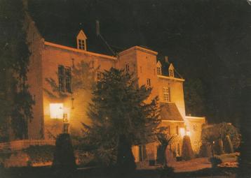 VALKENBURG Kasteel Den Halder Avond (Groot Formaat)  beschikbaar voor biedingen