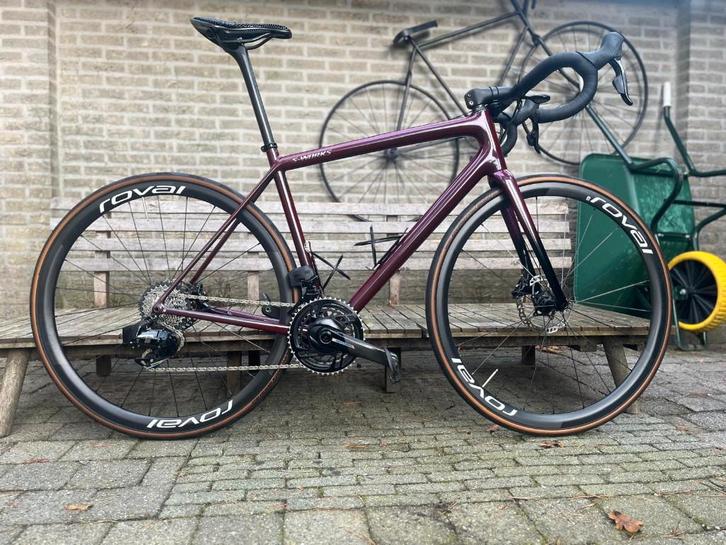 S-Works Aethos 56cm – Roval Alpinist wielen – topstaat, Fietsen en Brommers, Fietsen | Racefietsen, Zo goed als nieuw, Overige merken