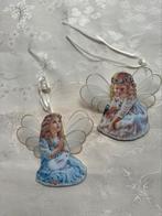 2 vintage porseleinen kersthangers engeltjes, Diversen, Kerst, Ophalen of Verzenden
