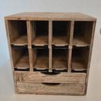 Prachtig set bureau organizer van mangohout, Loberon, Loberon, Ophalen of Verzenden, Zo goed als nieuw