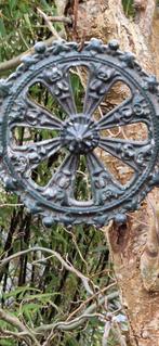 Mooi gedecoreerd gietijzeren ventilatie Rooster (brocante), Ophalen of Verzenden, Gebruikt, Ventilator