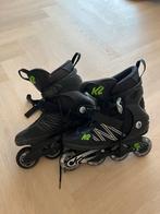 K2 F.I.T. 80 Inline Skates - Zwart/Groen, K2, Gebruikt, Dames, Ophalen of Verzenden