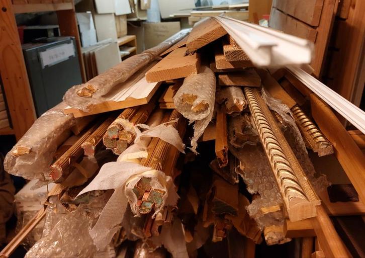 Zelf je schilderijlijsten maken?, Huis en Inrichting, Woonaccessoires | Lijsten, Nieuw, 75 cm of meer, Minder dan 50 cm, Hout