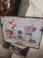 Nieuw metalen tekstbord Home foto 1 en 2 prijs 9,95, Heikant 21 Kaatsheuvel, Belle Vieille Brocante, Nieuw, Ophalen of Verzenden