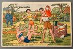Leve de vacantie, leuk geïllustreerde kaart H. Rotgans, Verzamelen, Ophalen of Verzenden, Gelopen