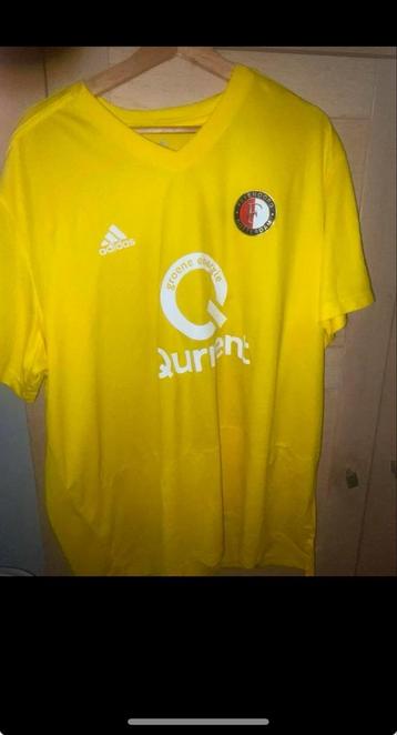 Feyenoord Shirt Geel - Adidas beschikbaar voor biedingen