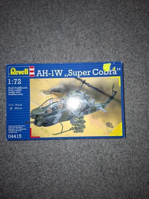 1/72 Revell AH-1W Super Cobra, Hobby en Vrije tijd, Modelbouw | Vliegtuigen en Helikopters, Zo goed als nieuw, Helikopter, 1:72 tot 1:144